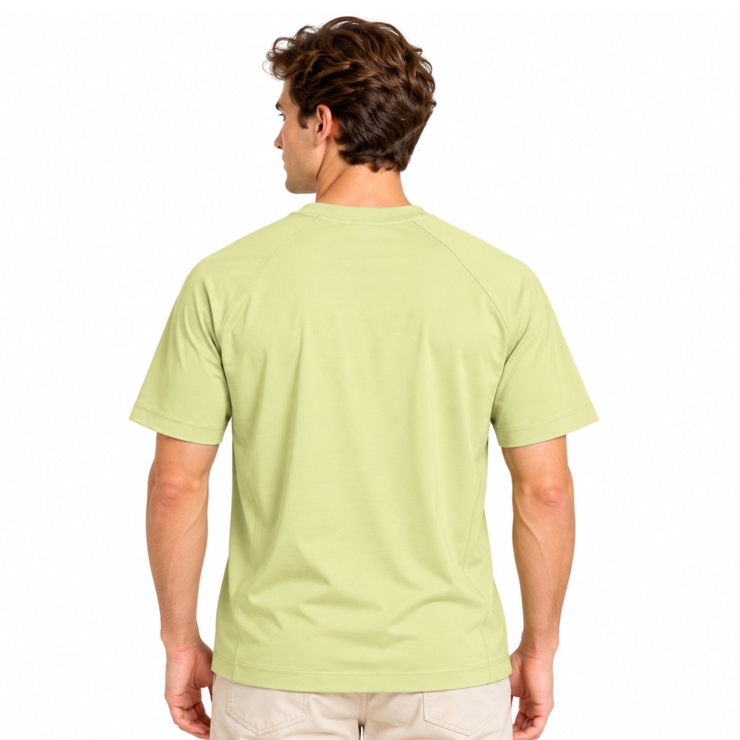 Men's Interlock Relaxed Fit Luxe Touch Mercerized T-Shirt - Image 2