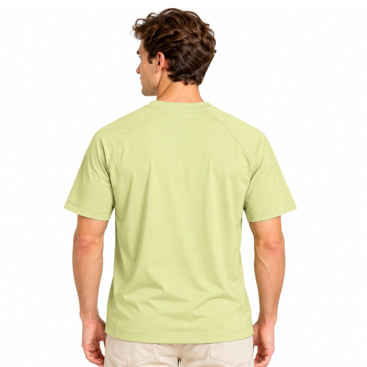 Men's Interlock Relaxed Fit Luxe Touch Mercerized T-Shirt - Image 2