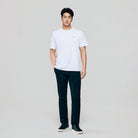 Men Luxe Touch Mercerized Cotton Crew Tee - Image 1