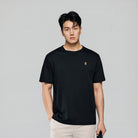 Men Luxe Touch Mercerized Cotton Crew Tee - Image 2
