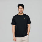 Men Luxe Touch Mercerized Cotton Crew Tee - Image 4