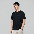 Men Luxe Touch Mercerized Cotton Crew Tee - Image 5