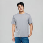 Men Luxe Touch Mercerized Cotton Crew Tee - Image 3