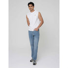 Men's luxe Mercerized Sleeveless Regular Fit Vest - Image 1