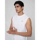 Men's luxe Mercerized Sleeveless Regular Fit Vest - Image 2