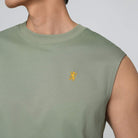 Men's luxe Mercerized Sleeveless Regular Fit Vest - Image 4