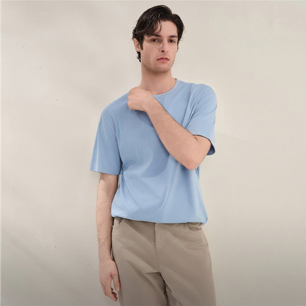 Men's Crew Neck Regular Tee - Image 1