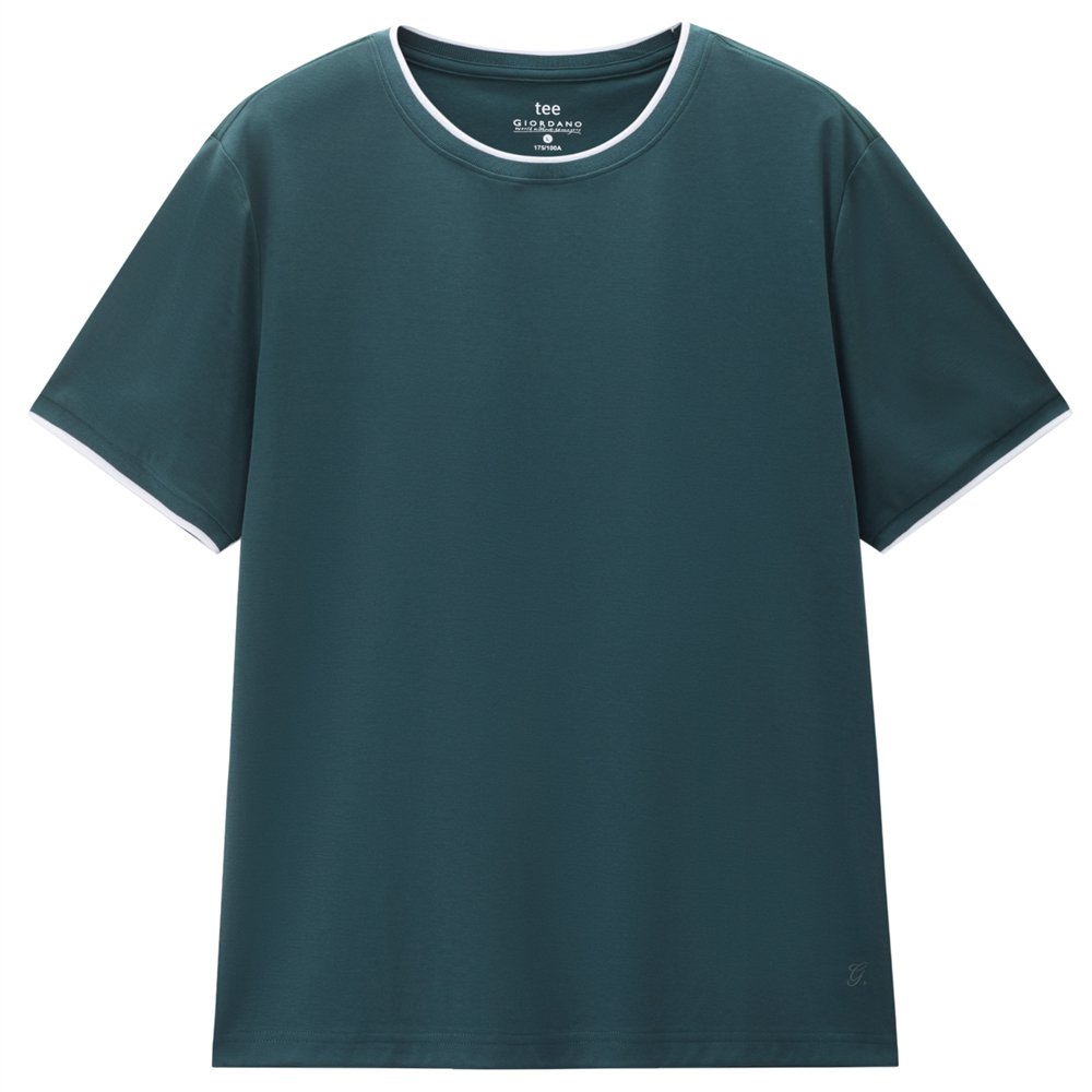 Men's Crew Neck Regular Tee - Image 2