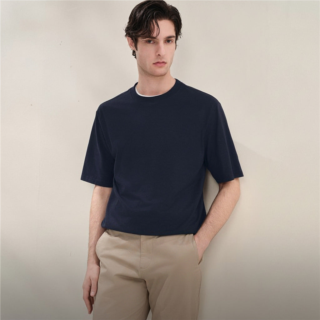 Men's Crew Neck Regular Tee - Image 1
