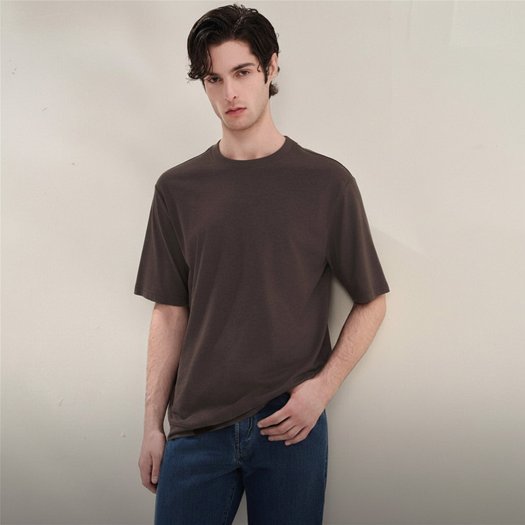 Men's Crew Neck Regular Tee - Image 1