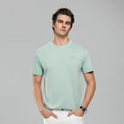 Men's Slim Fit Liquid Touch Cotton Crew Neck Tee - Image 1