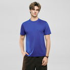 Men's Slim Fit Liquid Touch Cotton Crew Neck Tee - Image 2