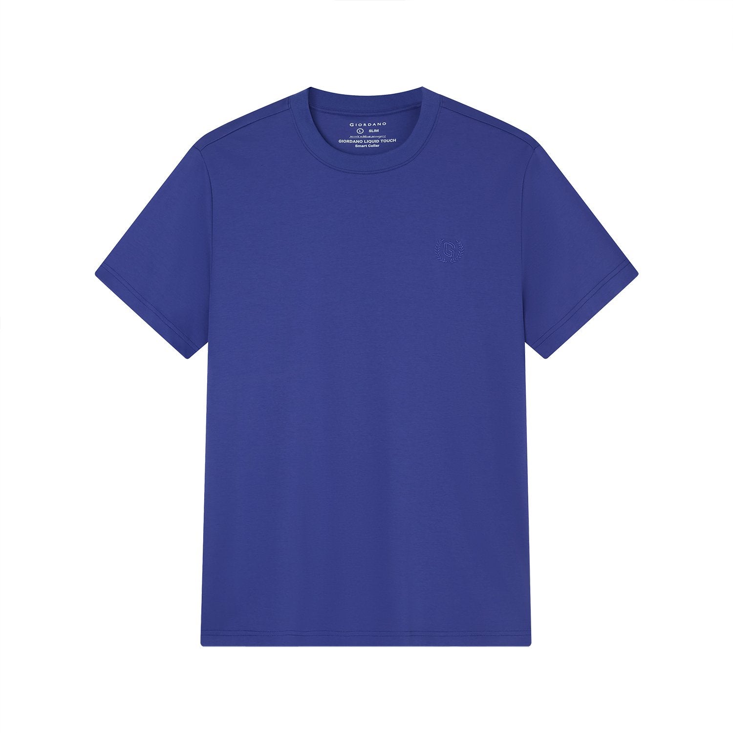 Men's Slim Fit Liquid Touch Cotton Crew Neck Tee - Image 6