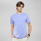 Men's Slim Fit Liquid Touch Cotton Crew Neck Tee - Image 4
