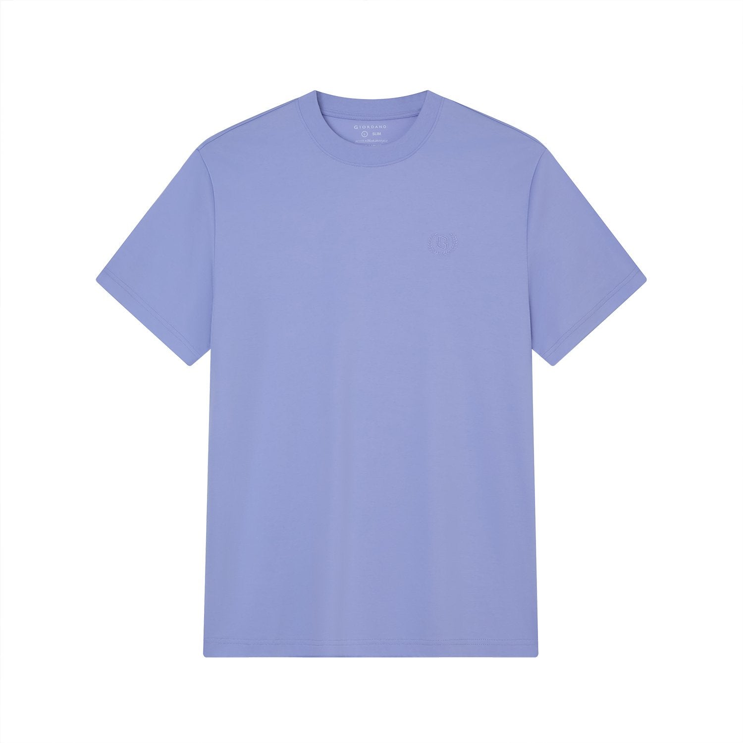 Men's Slim Fit Liquid Touch Cotton Crew Neck Tee - Image 7