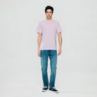 Men's Slim Fit Cotton Crew Neck Tee - Image 1