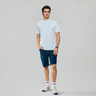Men's Slim Fit Cotton Crew Neck Tee - Image 1