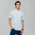 Men's Slim Fit Cotton Crew Neck Tee - Image 2