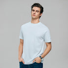 Men's Slim Fit Cotton Crew Neck Tee - Image 3