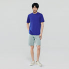 Men's Slim Fit Cotton Crew Neck Tee - Image 1