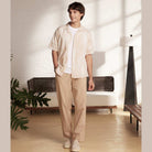 Men's Linen Poplin Relax Fit Shirt - Image 2