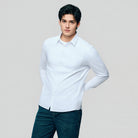 Men's Polyester/Modal Slim Fit Shirt - Image 4