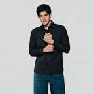 Men's Polyester/Modal Slim Fit Shirt - Image 2