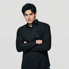 Men's Polyester/Modal Slim Fit Shirt - Image 5