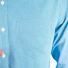 Men's Wrinkle Free Oxford Long Sleeve Shirt - Image 4