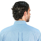 Men's Wrinkle Free Oxford Long Sleeve Shirt - Image 6