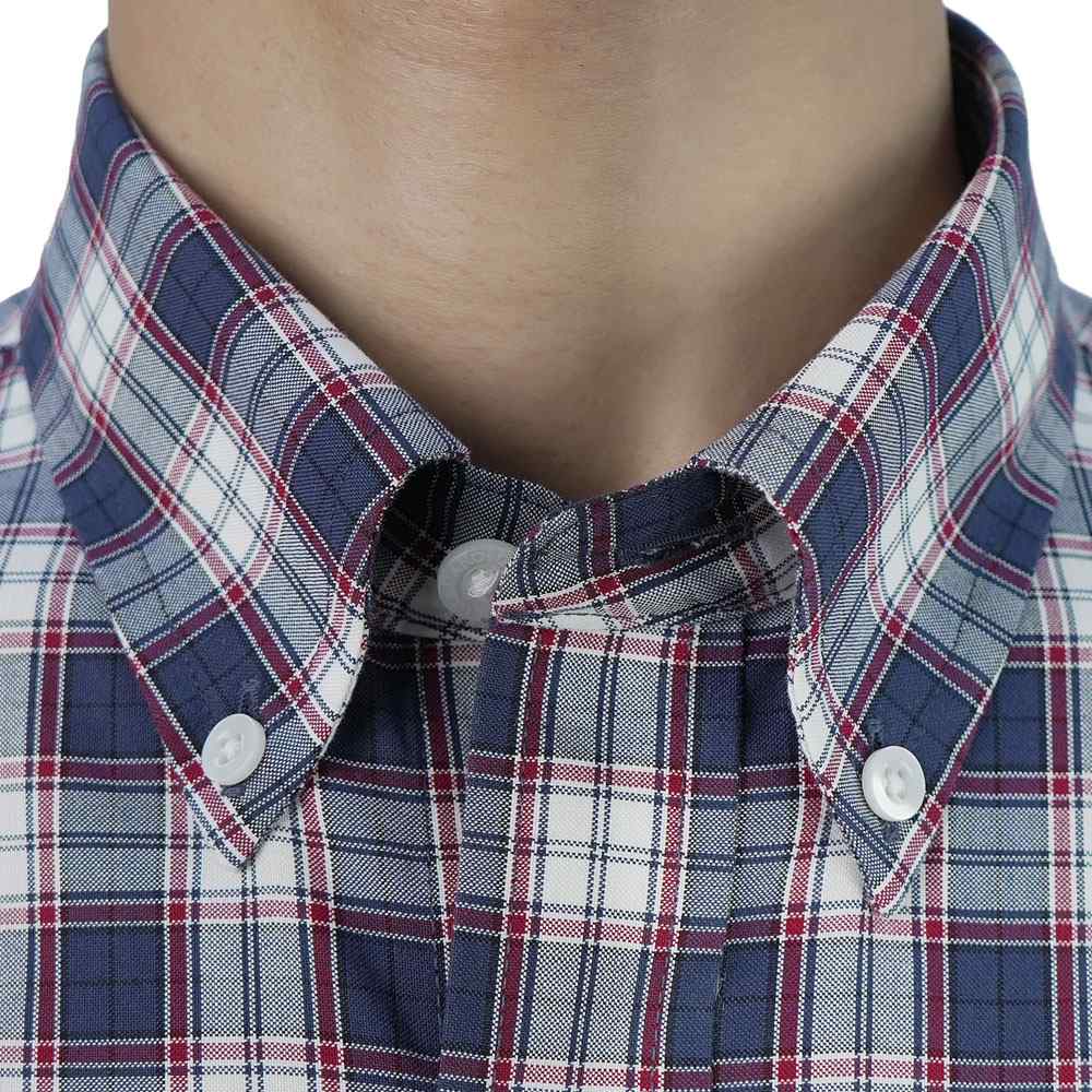 Men's Wrinkle Free Oxford Long Sleeve Shirt - Image 3