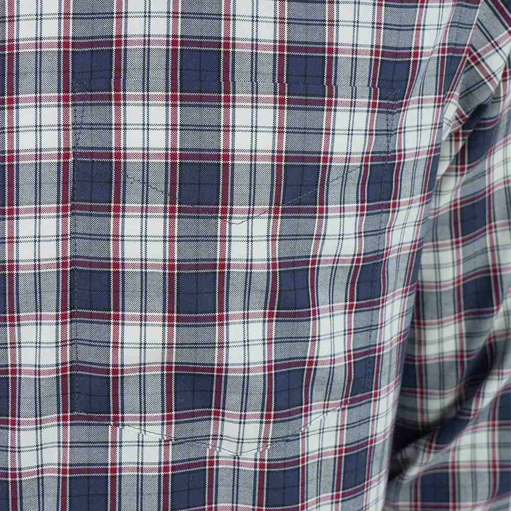 Men's Wrinkle Free Oxford Long Sleeve Shirt - Image 4