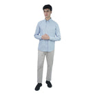 Men's Wrinkle Free Oxford Long Sleeve Shirt - Image 2
