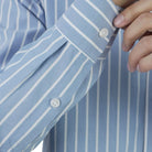 Men's Wrinkle Free Oxford Long Sleeve Shirt - Image 5