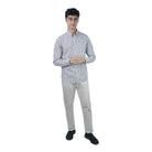 Men's Wrinkle Free Oxford Long Sleeve Shirt - Image 2