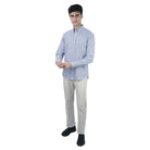 Men's Wrinkle Free Oxford Long Sleeve Shirt - Image 2