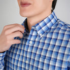 Men's Wrinkle Free Oxford Long Sleeve Shirt - Image 3