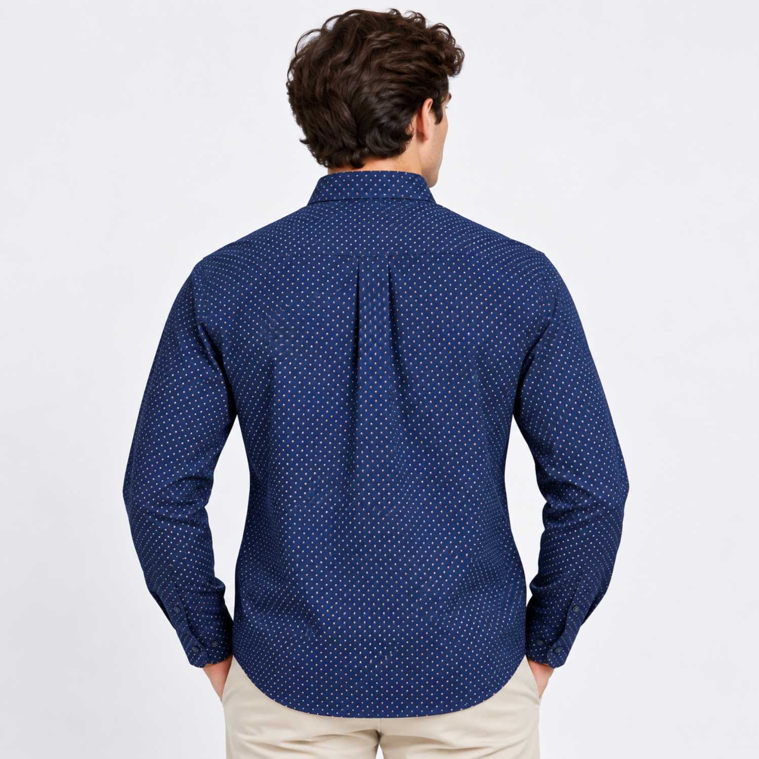 Men's Cotton Oxford Slim Fit  Shirt - Image 2