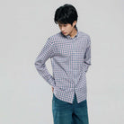 Men's Wrinkle Free Oxford Long Sleeve Shirt - Image 3