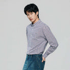 Men's Wrinkle Free Oxford Long Sleeve Shirt - Image 5