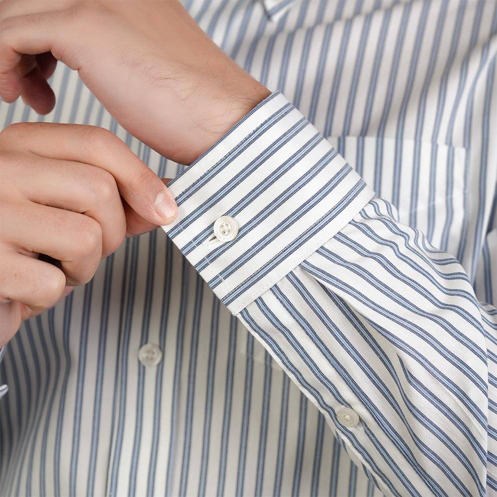 Men's Cotton Oxford Regular Fit Wrinkle Free Shirt - Image 5