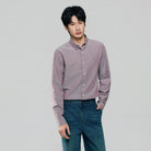 Men's Lion Oxford Slim Long Sleeve Shirt - Image 4