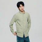 Men's Lion Oxford Slim Long Sleeve Shirt - Image 1