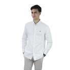 Men's Lion Oxford Slim Long Sleeve Shirt - Image 1