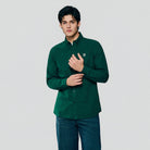 Men's Lion Oxford Slim Long Sleeve Shirt - Image 4