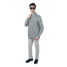 Men's Lion Oxford Slim Long Sleeve Shirt - Image 2