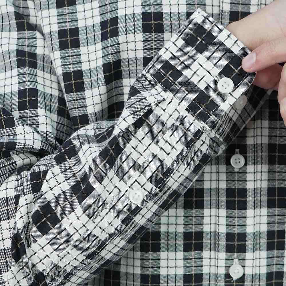 Men's Lion Oxford Slim Long Sleeve Shirt - Image 5