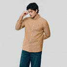 Men's Lion Oxford Slim Long Sleeve Shirt - Image 2
