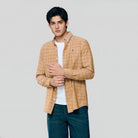 Men's Lion Oxford Slim Long Sleeve Shirt - Image 3