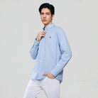 Men's Lion Oxford Slim Long Sleeve Shirt - Image 4